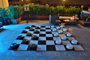 Gioco Dama giganti noleggio per eventi e feste a Roma