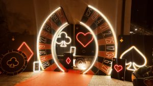 Scenografie luminose per feste ed eventi a roma