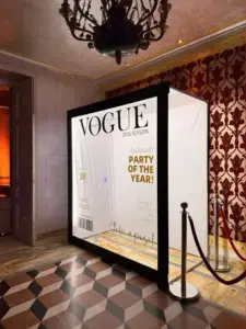 box foto luminoso vogue